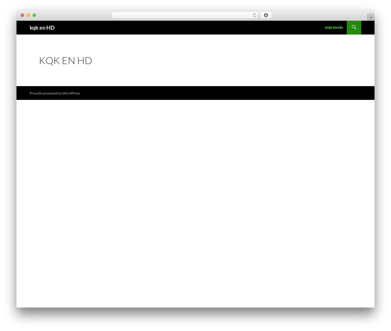 Developer 2014 WordPress theme - kqk.cl