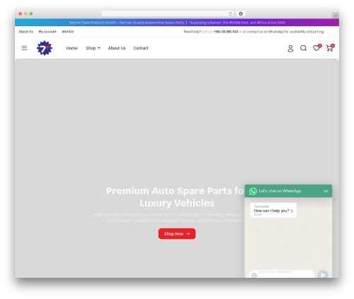 Partdo core WordPress plugin - technoteile.com