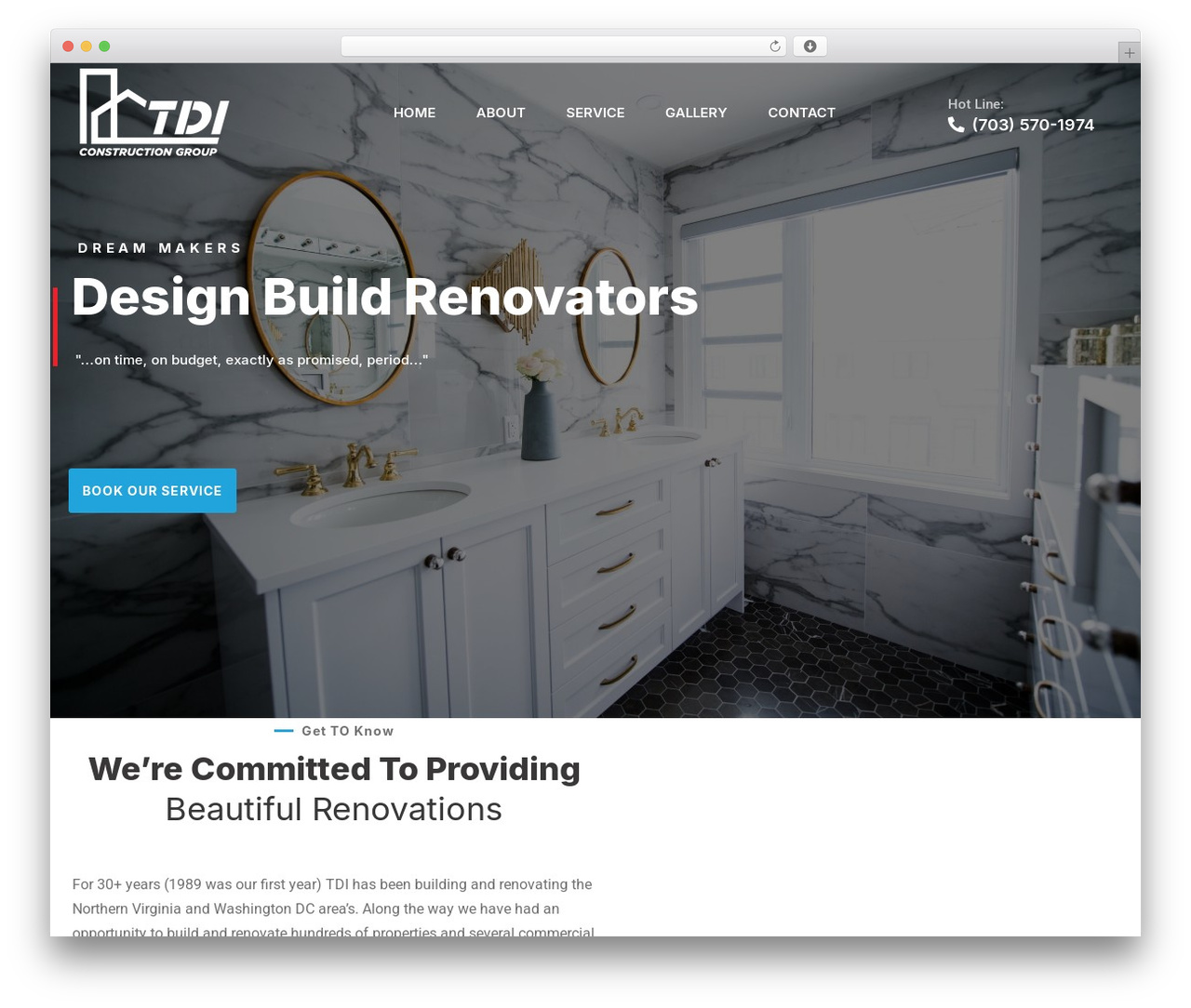 Roofix WordPress theme - tdiconstructiongroup.com