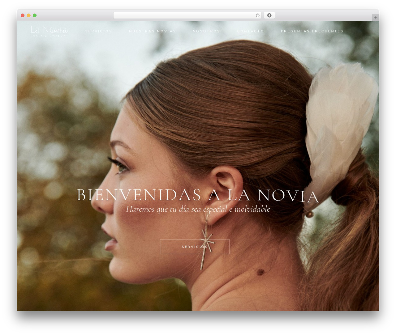 Solene theme WordPress - lanoviahairmakeup.com
