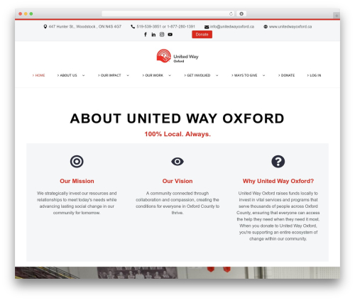 Thegem elements elementor WordPress plugin - unitedwayoxford.ca