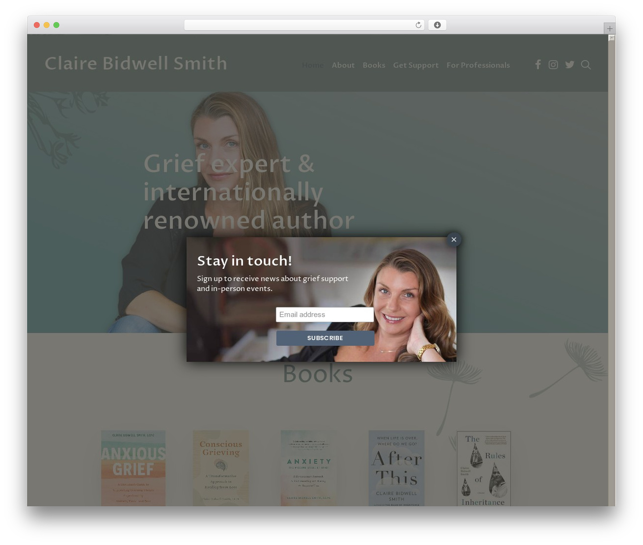 Theme WordPress Uncode - clairebidwellsmith.com