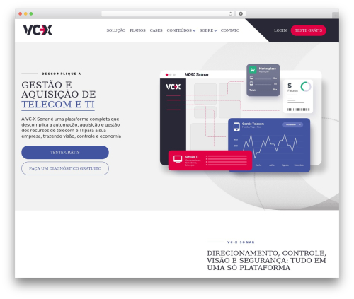 Theme WordPress VCX - vcx.solutions