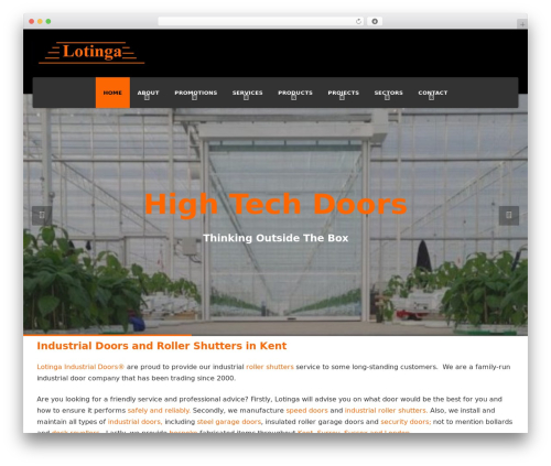 Wercs WordPress theme - lotingadoors.co.uk
