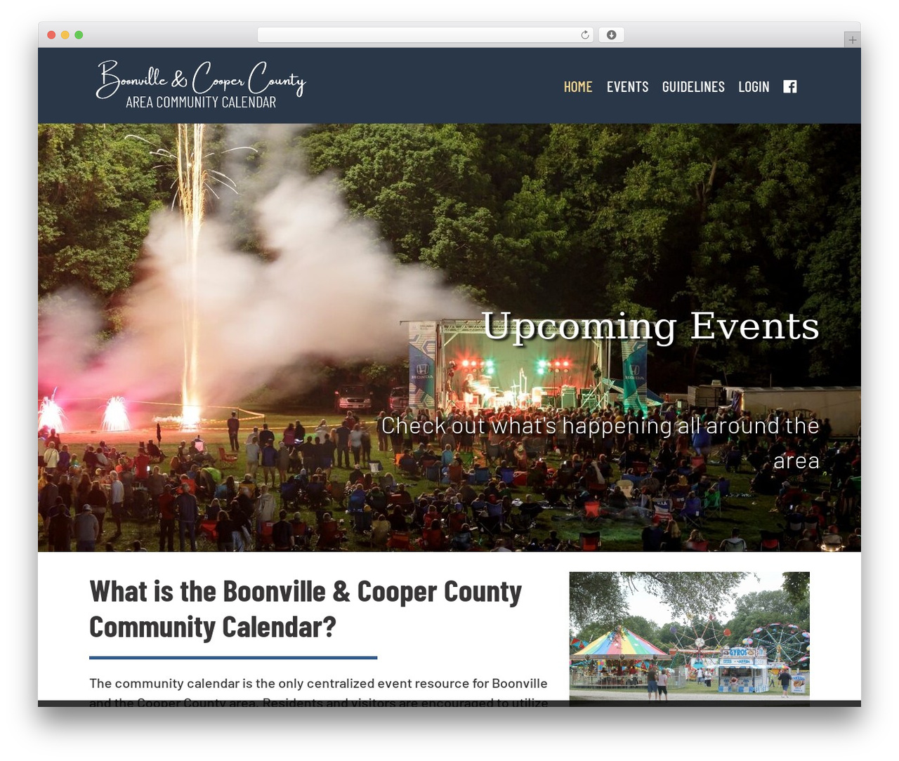 WordPress theme MayeCreate Child - bccevents.org