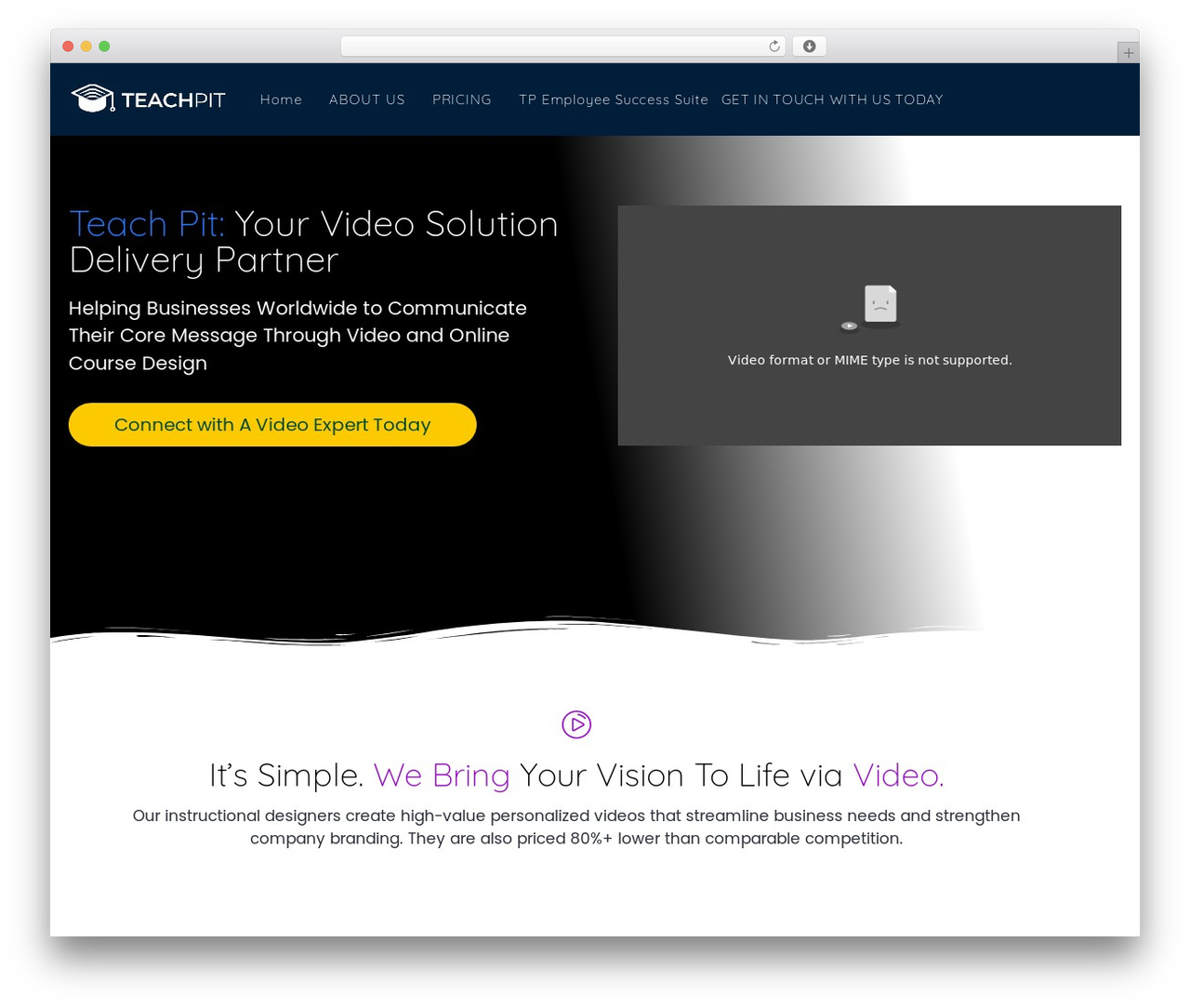 WordPress theme Coven - teachpit.com