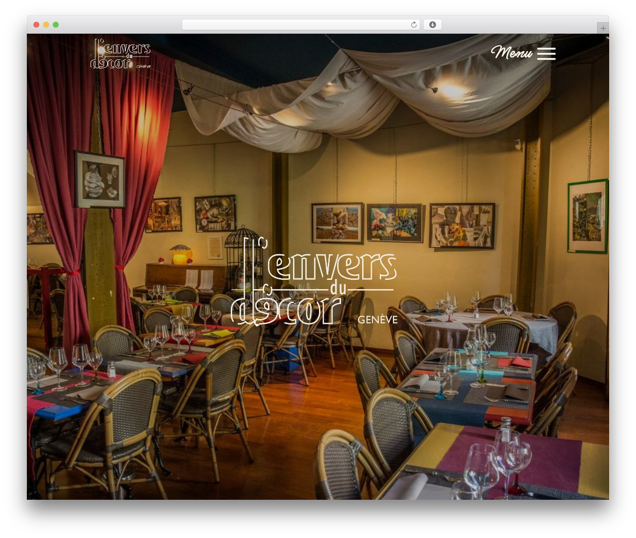 WordPress theme Divi - lenvers-du-decor.ch