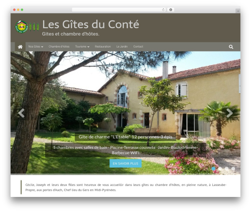 6temflex WordPress theme - gitesduconte.com