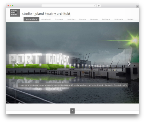 Aron WordPress theme - studior.eu