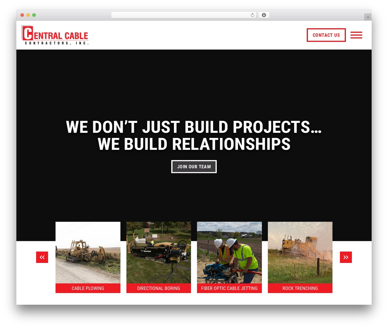 Custom Theme WP theme - centralcablecontractors.com