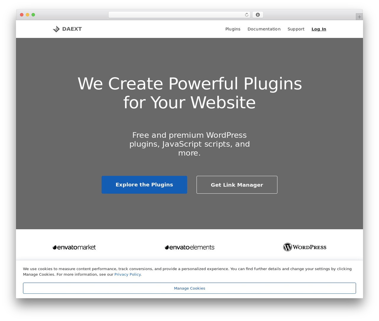 DAEXT WordPress theme - daext.com DAEXT WordPress theme - daext.com