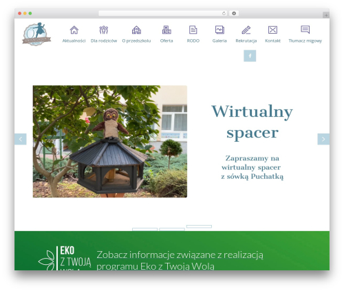 Fable premium WordPress theme - przedszkolenakole.pl