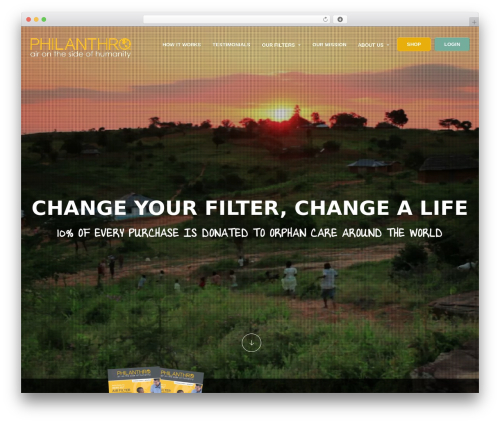 Flatastic Child Theme WordPress theme - philanthro.com