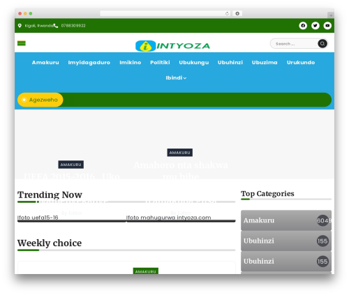 Fönix WordPress theme - intyoza.com