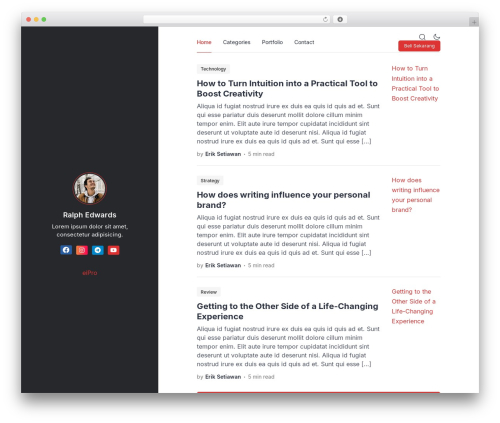 Theme WordPress eiPro Master - demo.eitheme.com/eipro