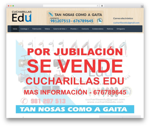upBootWP theme WordPress - cucharillasedu.com