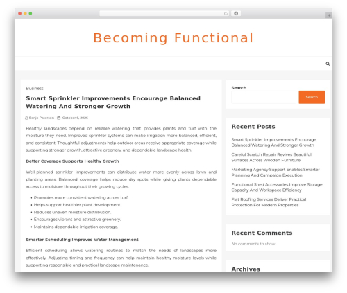 WordPress theme Web Log - becoming-functional.com WordPress theme Web Log - becoming-functional.com