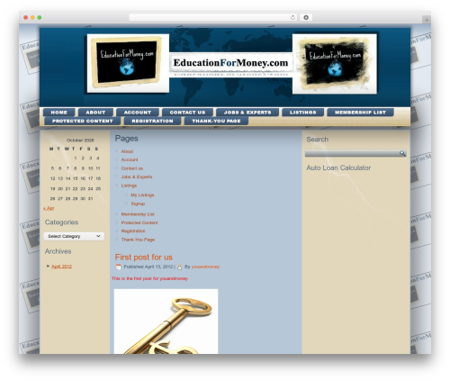 Calcs WordPress plugin - youandmoney.net
