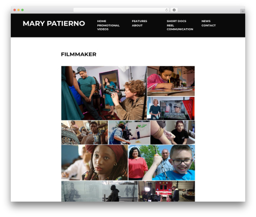 FStop WordPress theme - marypatierno.com