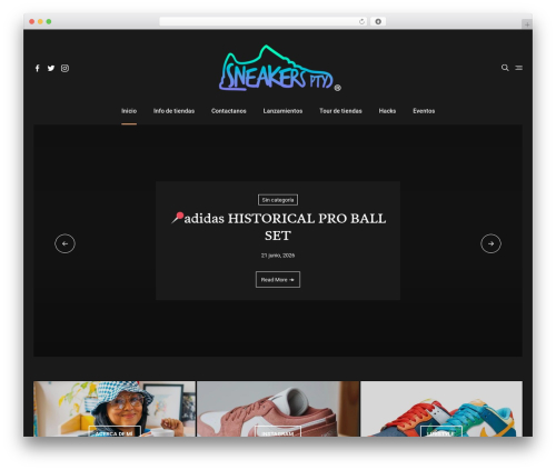 Harmuny theme WordPress - sneakerspty.com