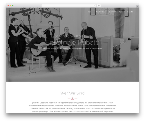 srk WordPress theme - ensemble-rubato.de