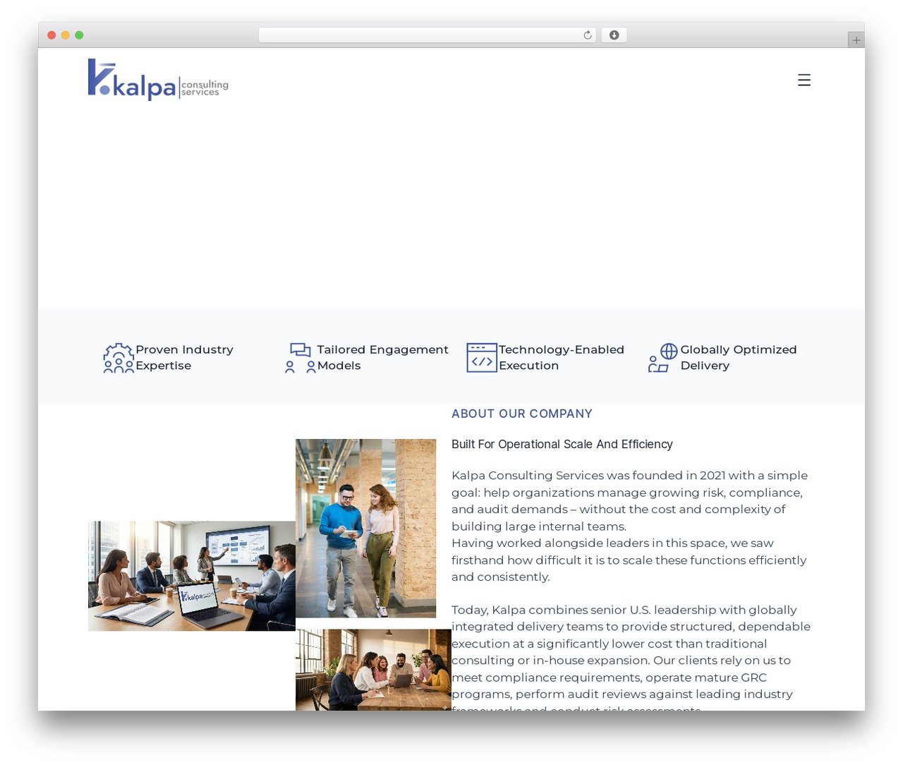 The7 WordPress theme - kalpaconsulting.com