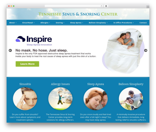 323 Design WordPress Theme WordPress theme - sinusandsnoring.com