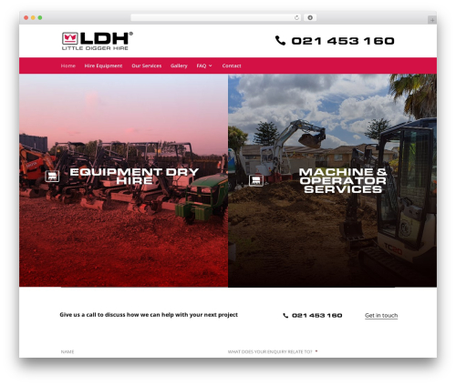 Ingallery WordPress plugin - littlediggerhire.co.nz