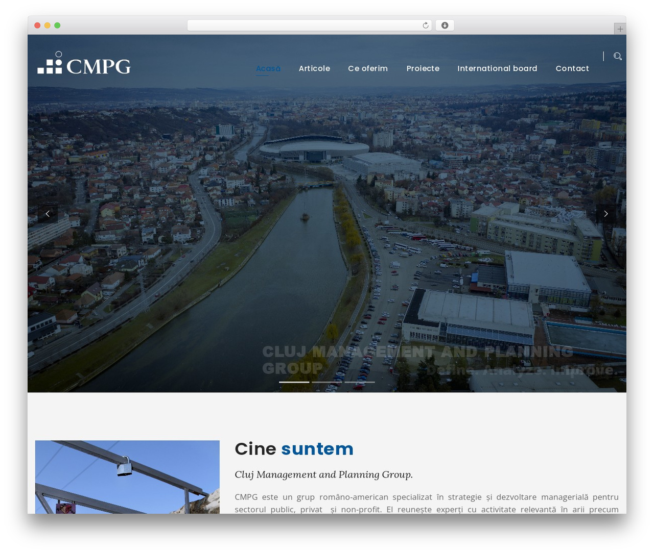 Ranbron WordPress theme - cmpg.expert