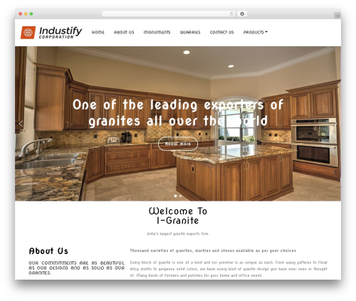 Industify core WordPress plugin - i-granite.com