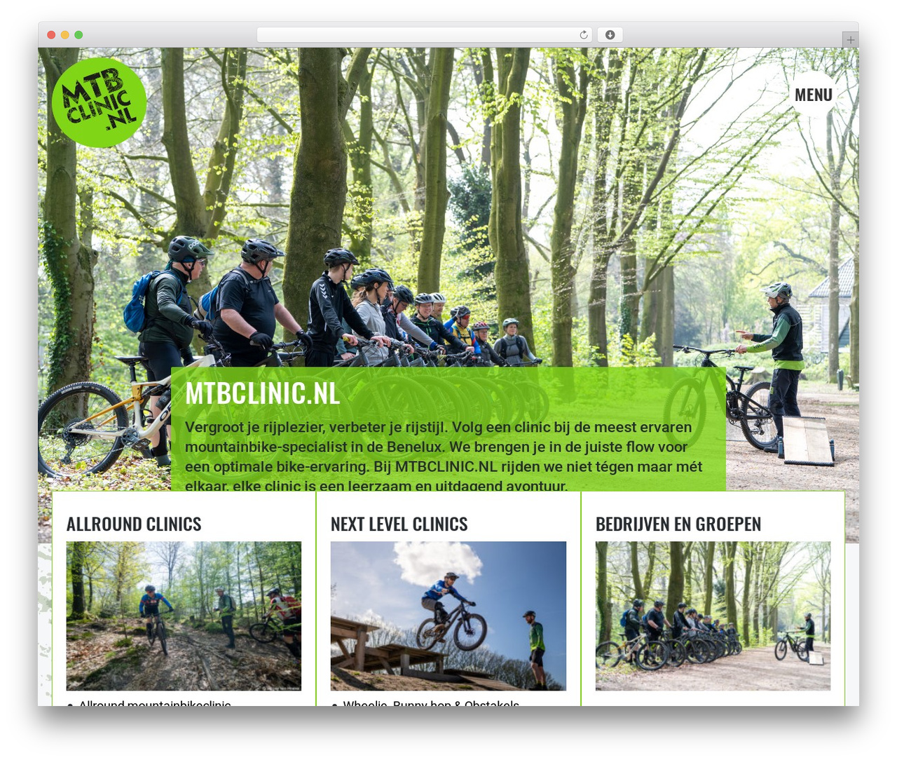 Beaver Builder Theme WordPress theme - mtbclinic.nl