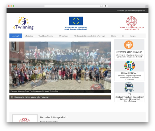 Edmento WordPress theme - etwinning.meb.gov.tr
