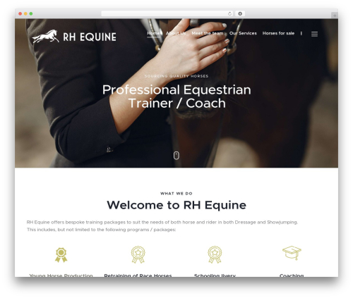 Learnify WordPress theme - rhequine.com