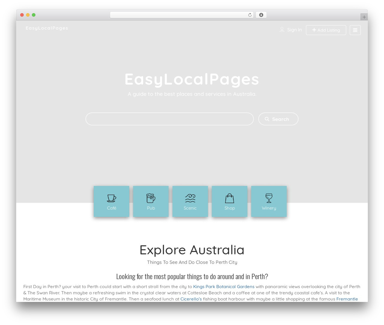Listingpro theme WordPress - easylocalpages.com.au Listingpro theme WordPress - easylocalpages.com.au