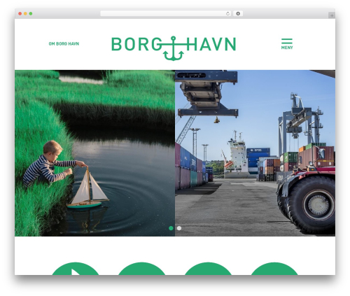 Netron WordPress theme - borg-havn.no