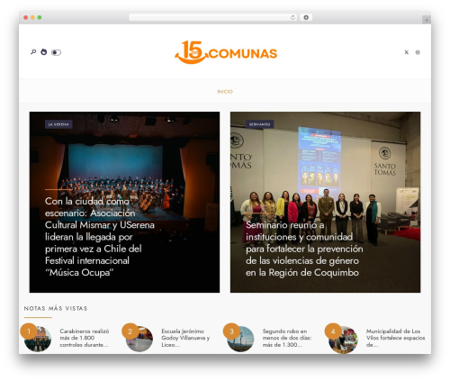 Newsource addons WordPress plugin - 15comunas.cl