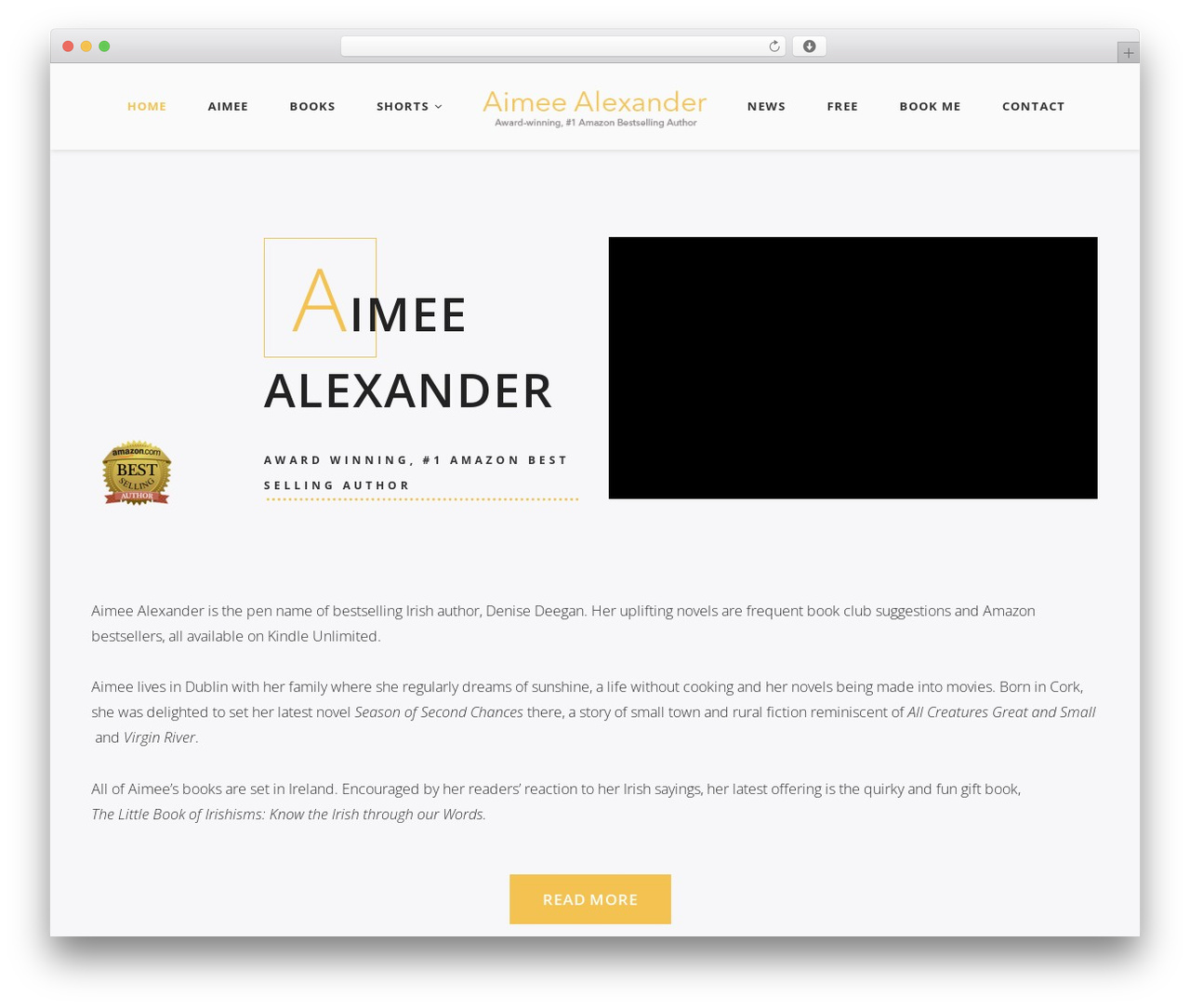 Odrin theme WordPress - aimeealexander.com Odrin theme WordPress - aimeealexander.com
