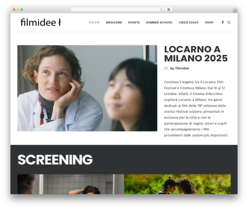 Uncode js_composer WordPress plugin - filmidee.it