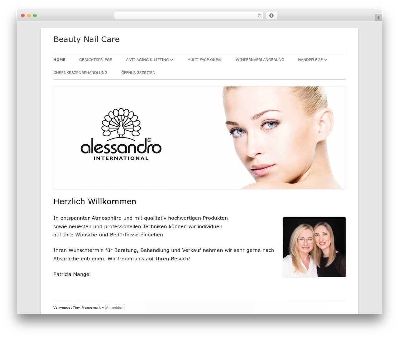 Tiny Framework WordPress page theme - beauty-nail-care.de Tiny Framework WordPress page theme - beauty-nail-care.de