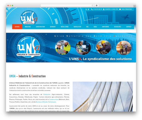 WebCom top WordPress theme - unsa-industrie.com