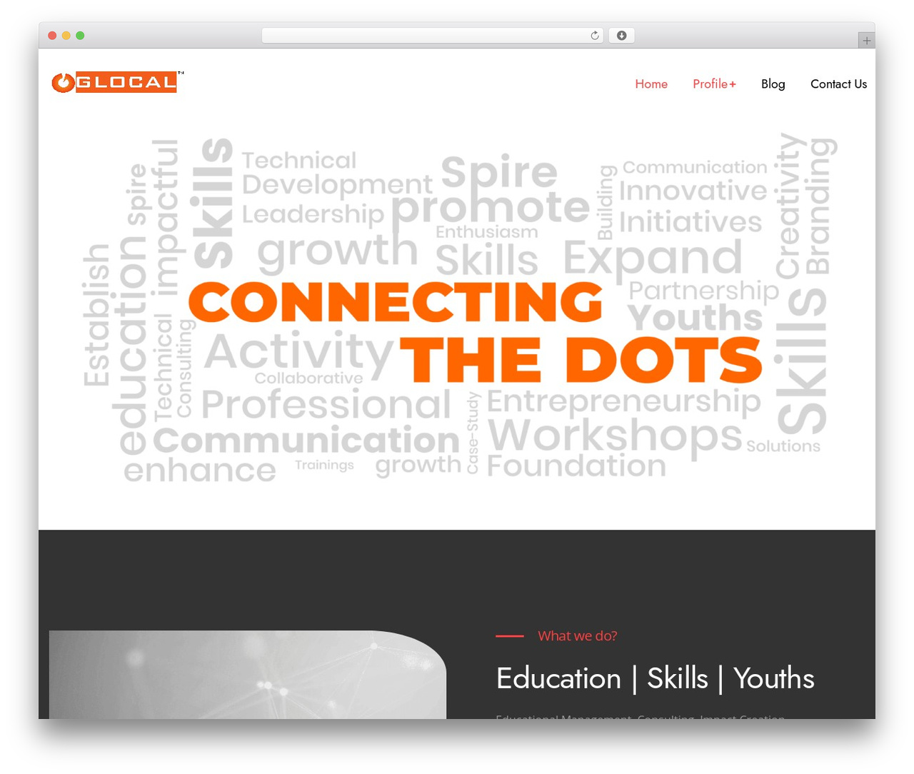 WordPress theme Bixos - glocalnepal.com