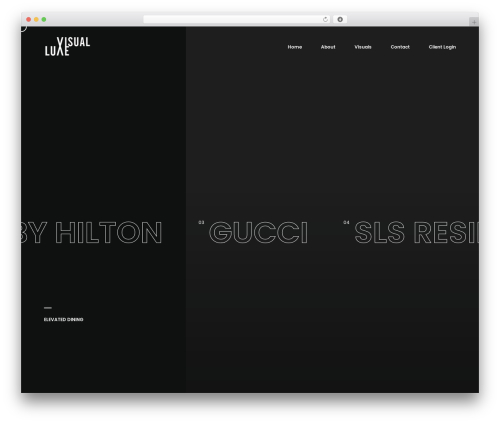 WordPress theme Grenada - luxevisual.com
