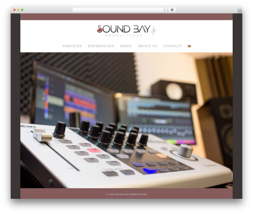 X smooth scroll WordPress plugin - soundbayproductions.com