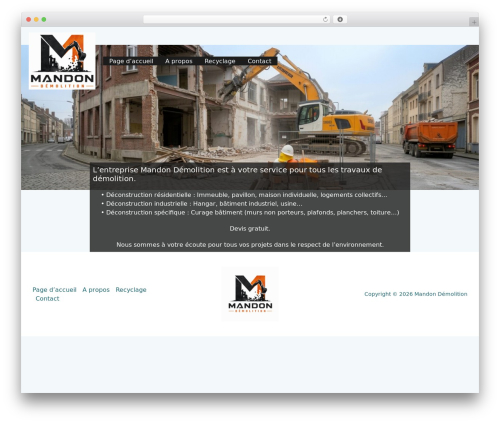 Surecookie WordPress plugin - mandondemolition.fr