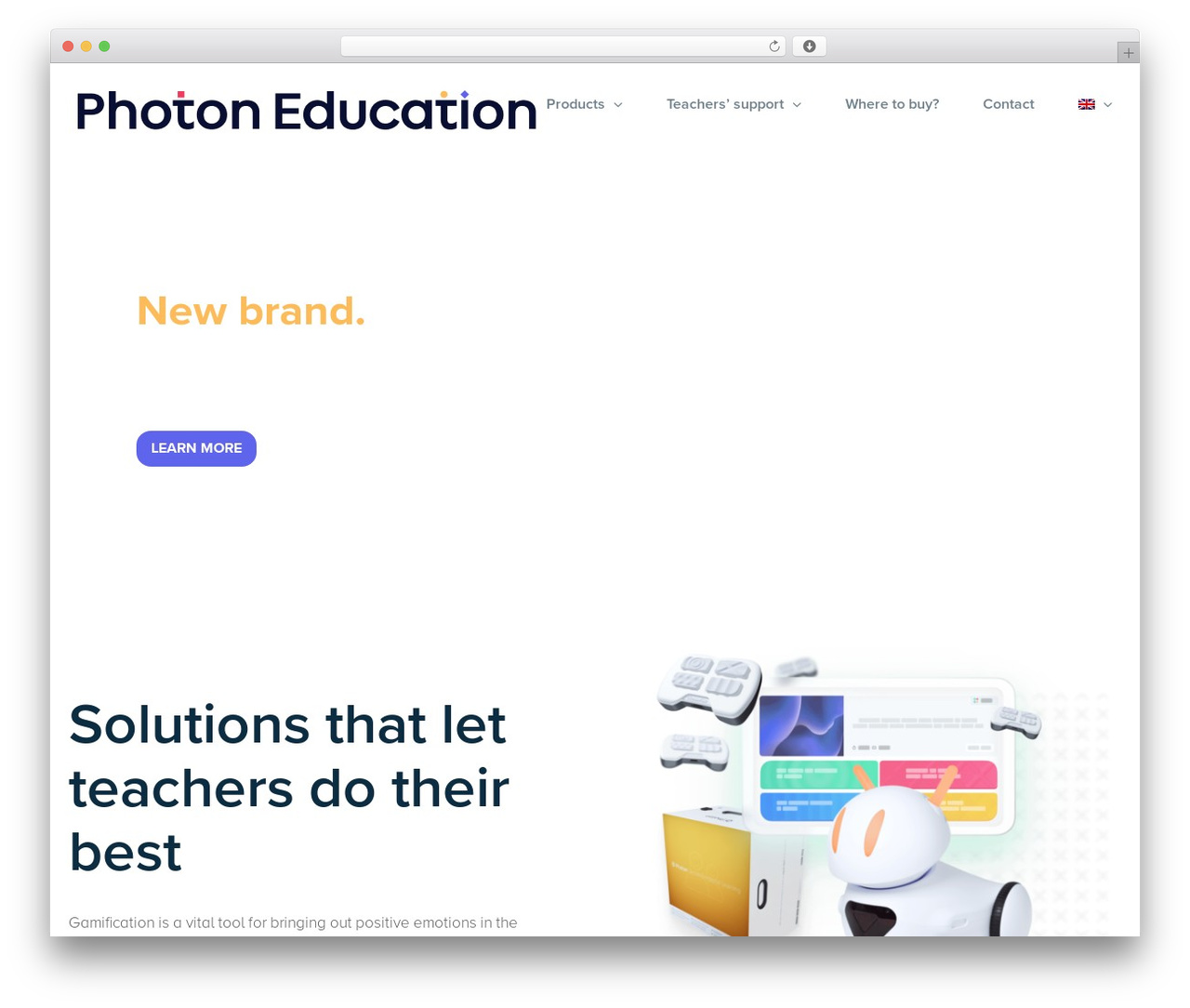 Avada WordPress theme - photon.education