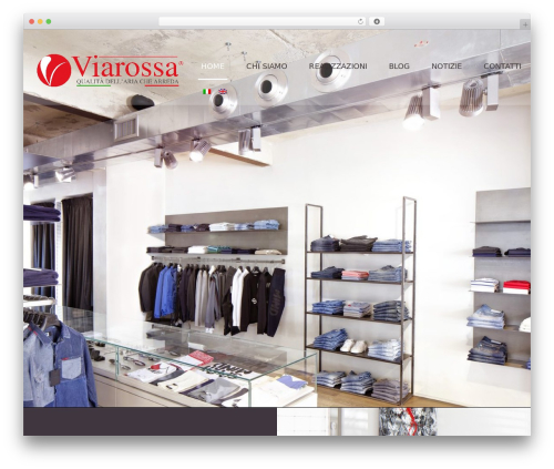 cherry theme WordPress - viarossa.it