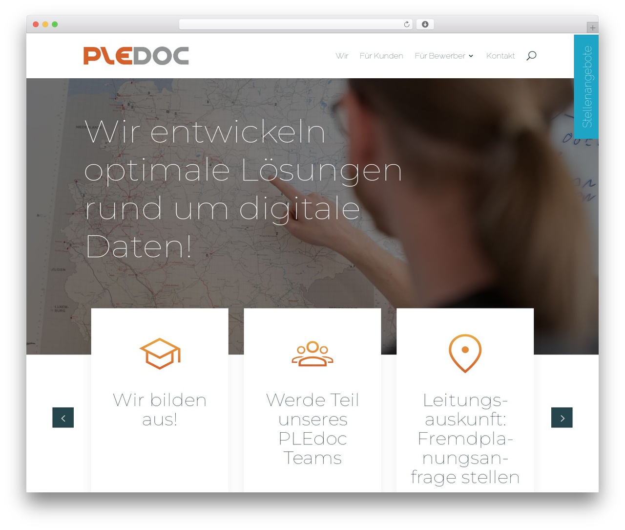 Divi WordPress theme - pledoc.de