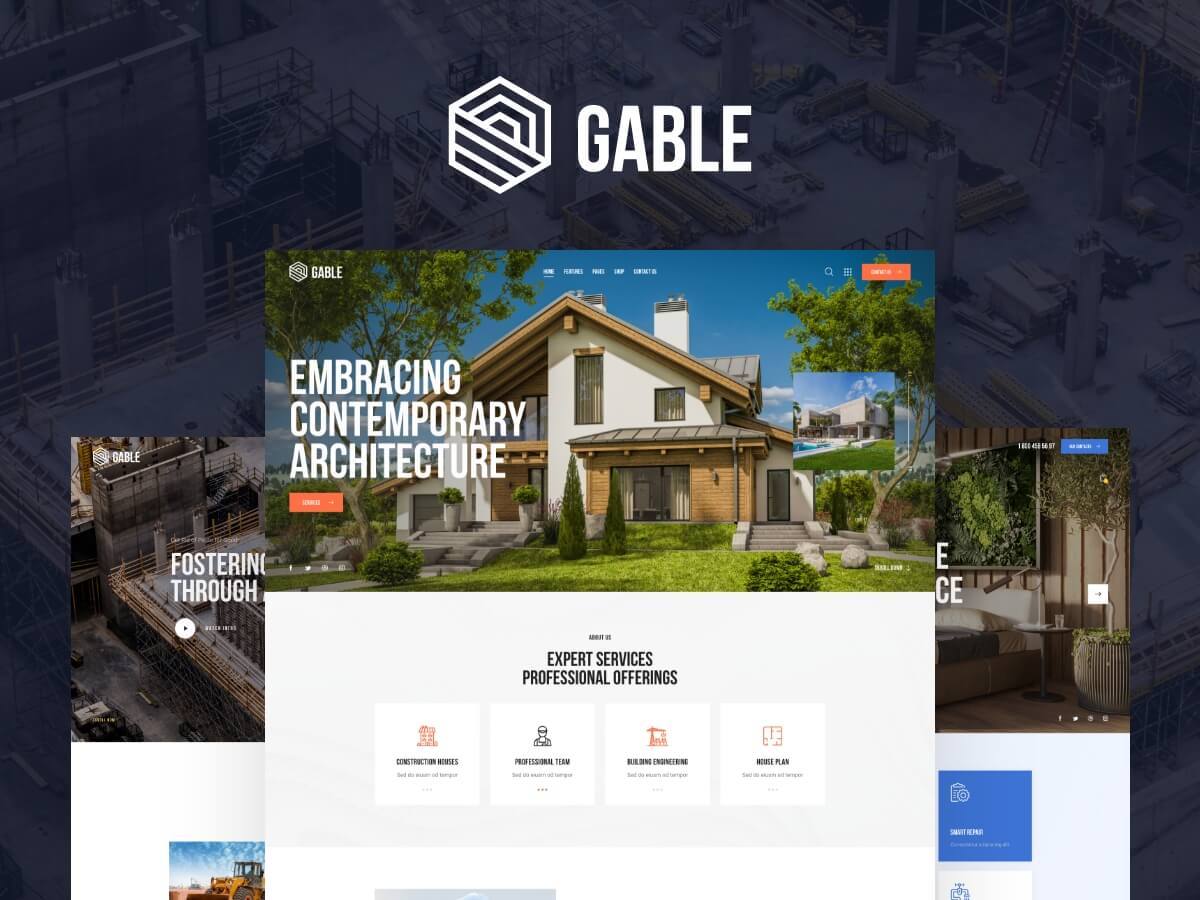 Gable WordPress theme Gable WordPress theme