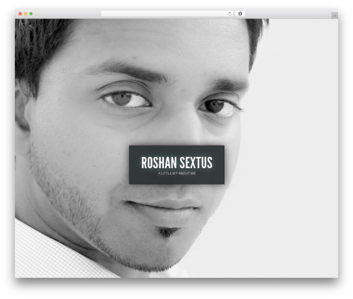 Gleam WordPress theme - roshan.biz