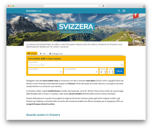 Guide WordPress theme - svizzera.net